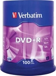 Verbatim 43551-100, Verbatim DVD+R 4,7 GB 100er Spindel, 100 St.