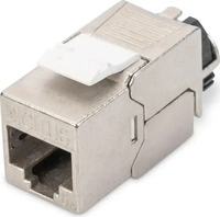 Digitus DN-93617, Digitus CAT 6A Keystone Modul, geschirmt werkzeugfreie Montage