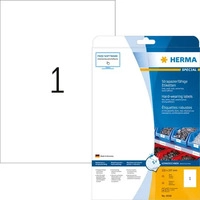 HERMA 4698-25, HERMA wetterfeste Folienetiketten 210,0 x 297,0 mm, 25 St.