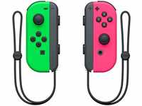 Nintendo 2512366, Nintendo Switch Joy-Con 2er Set neongrün-neonpink kabellos...