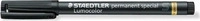 STAEDTLER 319 S-9, STAEDTLER Lumocolor spezial Folienstift 0.4 mm Schwarz