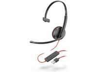 poly 209744-201, Poly Blackwire C3210 Mono Headset On-Ear USB-A, kabelgebunden