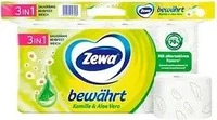 Zewa 5523-16, Zewa Toilettenpapier bew&auml;hrt Kamille & Aloe Vera 3-lagig, 16 St.