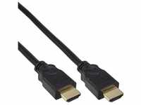 InLine 17602P, InLine HDMI Kabel 2.0 m, vergoldete Kontakte, schwarz