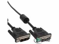 InLine 17762, InLine DVI-D Kabel 2m, digital 18+1 Stecker / Stecker, Single Link, 2