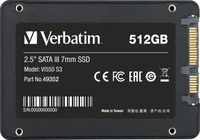 Verbatim 49352, Verbatim Vi550 S3 SATA SSD - 512 GB