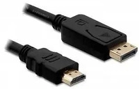 DeLock 82587, DeLOCK Kabel DisplayPort zu High Speed HDMI, 2m