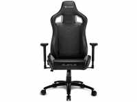 Sharkoon ELBRUS 2 Gaming Stuhl schwarz/grau Synthetisches Leder, Stahlrahmen, 3D