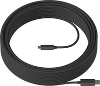 Logitech 939-001799, Logitech USB-Kabel von USB Typ-A zu USB-C (10m, schwarz)