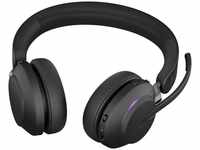 Jabra 26599-989-889, Jabra Evolve2 65 UC Stereo Headset On-Ear schwarz Bluetooth,