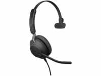 Jabra 24089-899-999, Jabra Evolve2 40 MS Mono Headset On-Ear konvertierbar,