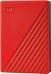 Western Digital WDBPKJ0040BRD-WESN, WD My Passport HDD 4 TB - rot