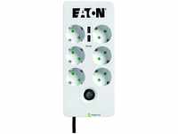 Eaton PB6UD, Eaton Steckdosenleiste 6-fach mit USB-Anschlüsse und Schalter 1.5m