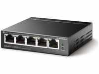TP-Link TL-SF1005LP, TP-Link TL-SF1005LP 5-Port 10/100Mbps Desktop Switch mit 4-Port