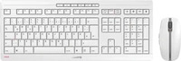 Cherry JD-8500DE-0, CHERRY Stream kabelloses Desktop-Set - QWERTZ DE - grau