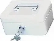 WEDO 145400X, WEDO Geldkassette Gr&ouml;&szlig;e 4 wei&szlig;