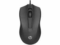 HP 6VY96AA#ABB, HP 100 kabelgebundene Maus schwarz