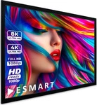 eSmart 59270932, eSmart Professional MIRALE Tageslicht-Rahmen Leinwand grau...