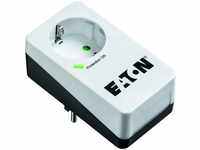 Eaton PB1D, Eaton Steckdosenstecker mit Überspannungsschutz weiß Blitz- und