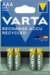 VARTA 56813101402, VARTA Recharge Accu Recycled AAA 800 mAh Blister 2