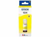 Epson C13T00P440, Epson EcoTank 104 Nachfülltinte - gelb (C13T00P440)