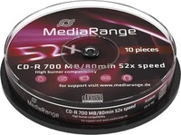 MediaRange MR214-10, MediaRange CD-R 10er Spindel Spindel, 10 St.