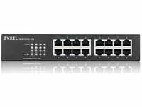 Zyxel GS1100-16-EU0103F, Zyxel Switch 16-Port Gigabit Ethernet lüfterlos unmanaged