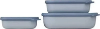 MEPAL 106270015700, MEPAL Frischhaltedose Cirqula 7 cm hoch 0,5/1,0/2,0 l nordic blue