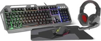 speedlink SL-670305-BK, Speedlink LUNERA 4in1 RGB Gaming Set, schwarz - DE Layout