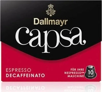 Dallmayr 108000000-10, Dallmayr Capsa Espresso Decaffeinato Kaffeekapseln, 10 St.