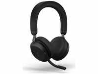 Jabra 27599-999-999, Jabra Evolve2 75 MS Stereo Headset On-Ear schwarz Bluetooth,