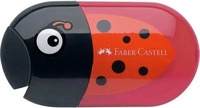FABER-CASTELL 183526, FABER-CASTELL Dosenspitzer doppelt schwarz/rot