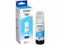 Epson C13T00R240, Epson EcoTank 106 Nachfülltinte - cyan (C13T00R240)