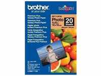 Brother BP71GP20, Brother BP - Fotopapier, glänzend - 100 x 150 mm - 20 Blatt...