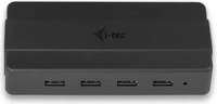I-TEC U3HUB445, I-TEC USB-A Advance Charging Hub 4 Port mit Netzteil
