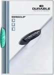 DURABLE 226032-25, DURABLE Klemmhefter Swingclip DIN A4 dunkelgr&uuml;n, 25 St.