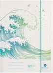 herlitz 300006055, herlitz Sammelmappe Greenline DIN A4 Welle