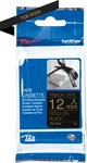 Brother TZER334, Brother P-Touch Farbband TZe-R334 Gold auf Schwarz (TZER334)