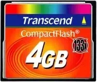 Transcend TS4GCF133, Transcend TS4GCF133 Speicherkarte 4 GB