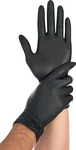 HYGOSTAR 27018-100, HYGOSTAR unisex Nitrilhandschuhe Safe Light schwarz Gr&ouml;&szlig;e L -