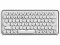 rapoo 13516, Rapoo Ralemo Pre 5 - Weiß Drahtlose, ultraflache Multimodus-Tastatur,