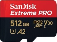 Sandisk SDSQXCD-512G-GN6MA, SanDisk Extreme PRO microSDXC Speicherkarte 512GB mit Sandisk SDSQXCD-512G-GN6MA, SanDisk Extreme PRO microSDXC Speicherkarte 512GB mit