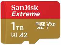Sandisk SDSQXAV-1T00-GN6MA, SanDisk Extreme - 1TB Flash-Speicherkarte microSDXC mit