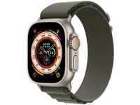 Apple Watch Ultra (GPS + Cellular) 49mm Titaniumgehäuse, Apline Loop grün (Größe