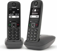Gigaset L36852-H2810-B133, Gigaset AE690 Duo Schnurlostelefon ohne Anrufbeantworter