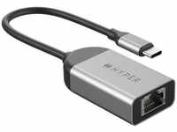 Hyper HD425B, Hyper HyperDrive USB-C auf 2.5 Gbps Ethernet Adapter, silber