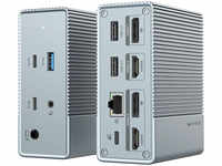 Targus HDG212B-GL, Hyper HyperDrive Gen2 12-in-1 USB-C Docking Station, silber...