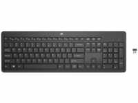 HP 3L1E7AA#ABD, HP 230 Wireless Tastatur schwarz