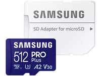 Samsung MB-MD512SA/EU, Samsung PRO Plus microSD-Speicherkarte (2023) - 512 GB