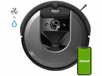 iRobot I817840, iRobot Roomba Combo i8 Saug-und Wischroboter, Schwarz